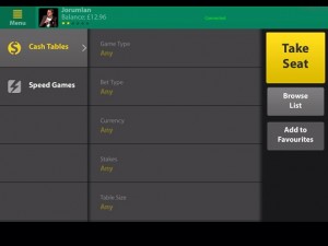 Bet365 Game Selection