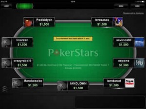 iPad iPhone PokerStars