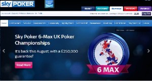 Sky Poker Six Max UKPC