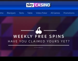 Sky Casino Weekly Free Spins