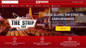 Sky Vegas The Strip Trip Promotion