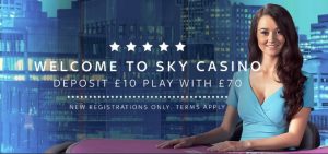 Sky Casino New Player offer