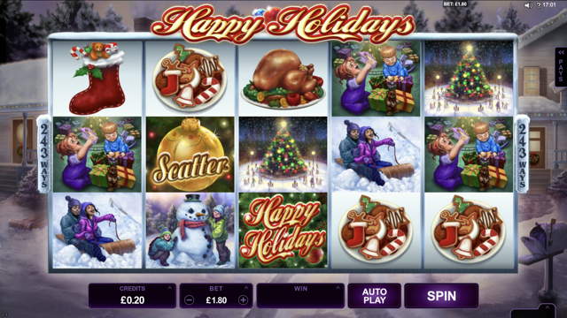 Happy Holidays Bet365 Slot