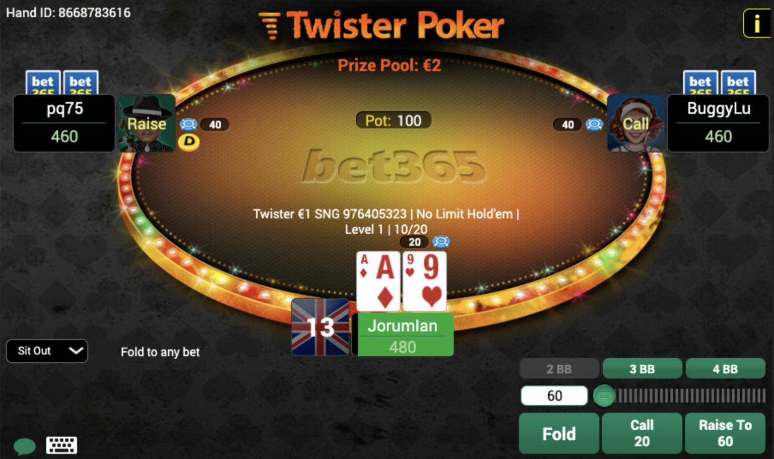 comment jouer au twister poker