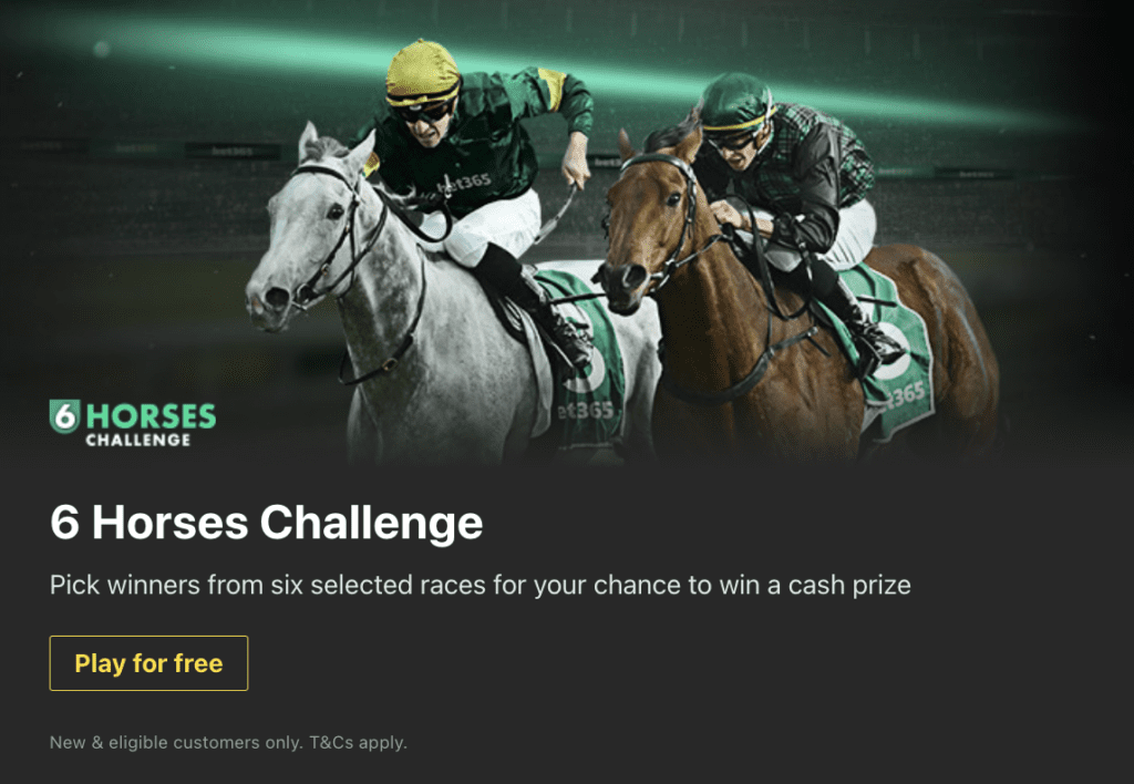 Free 6 Horses Challenge